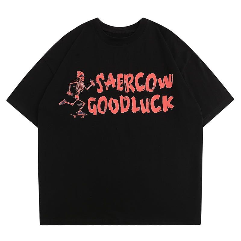 Funny T-shirt Skateboard Skeleton sold by Yugen Theory product image thumbnail 3