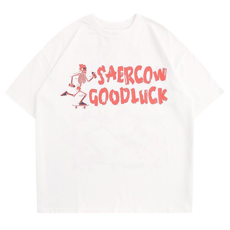 Funny T-shirt Skateboard Skeleton sold by Yugen Theory product image thumbnail 4