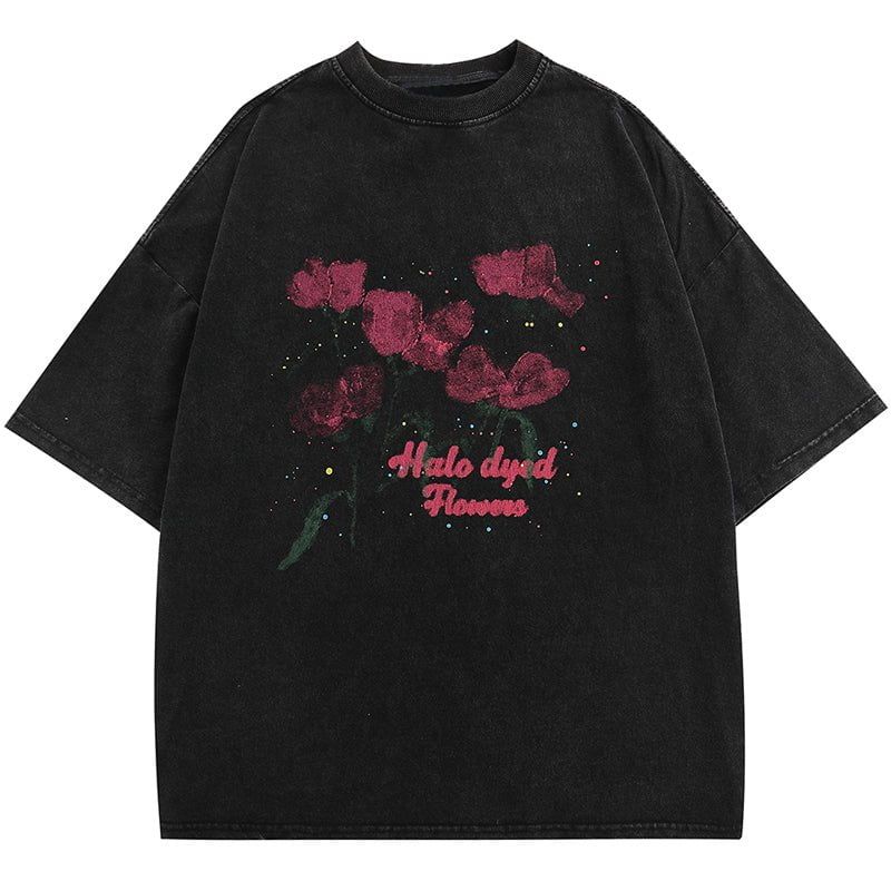 Streetwear T-shirt Fresh Flower sold by Yugen Theory