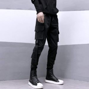 Multi Pockets Ribbons Pants sold by Yugen Theory