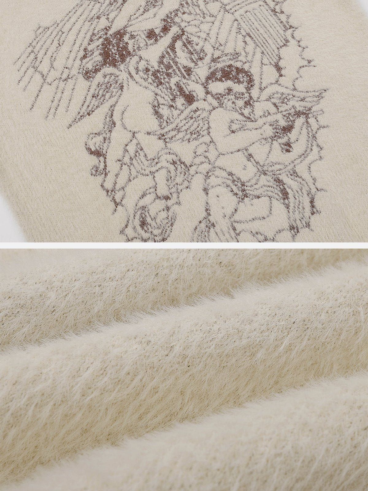 Angel Graphic Sweater sold by Yugen Theory product image thumbnail 5