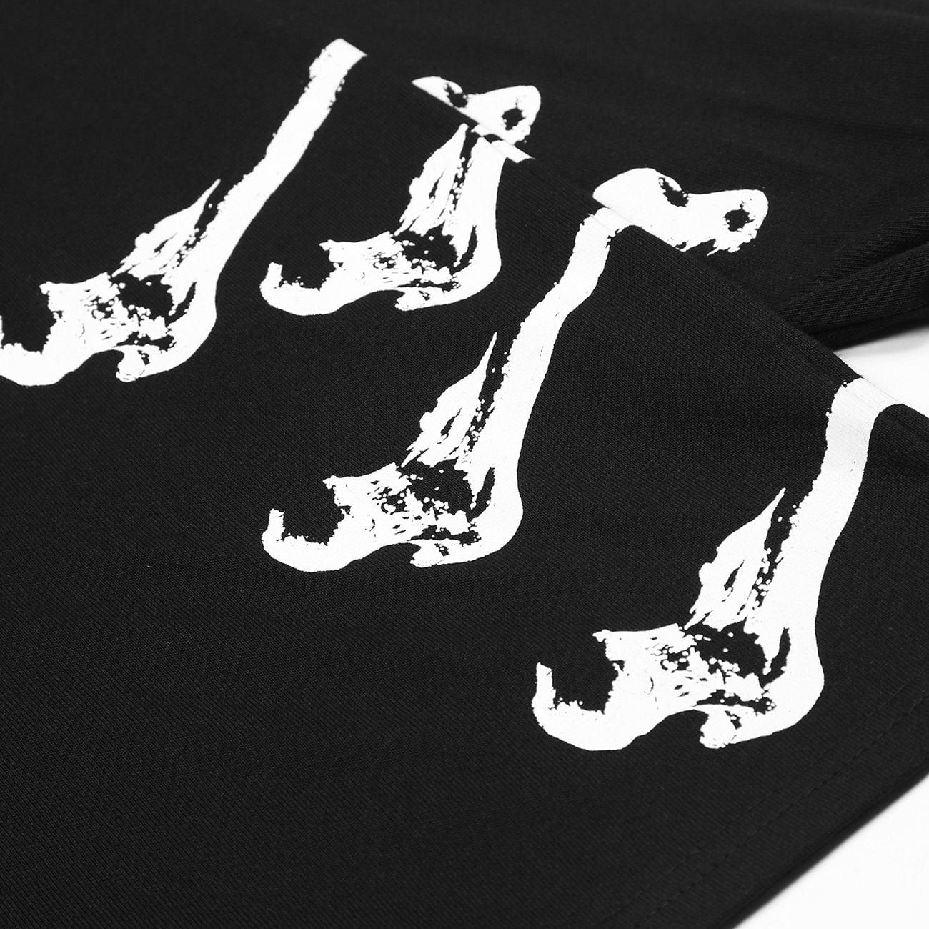 Dark Skeleton Print Sweatshirt sold by Yugen Theory product image thumbnail 4