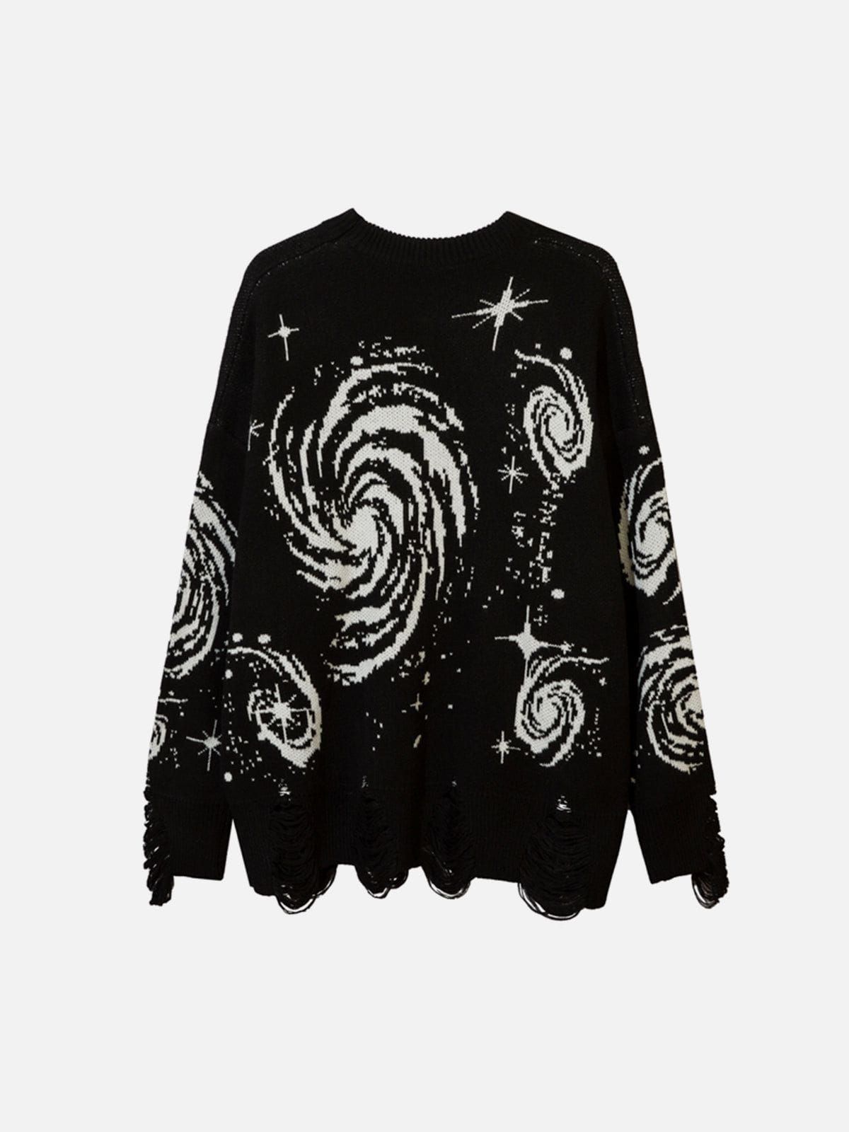 Starry Night Jacquard Knit Sweater sold by Yugen Theory product image thumbnail 2