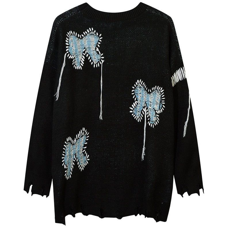 Oversize Sweater Knit Butterfly sold by Yugen Theory