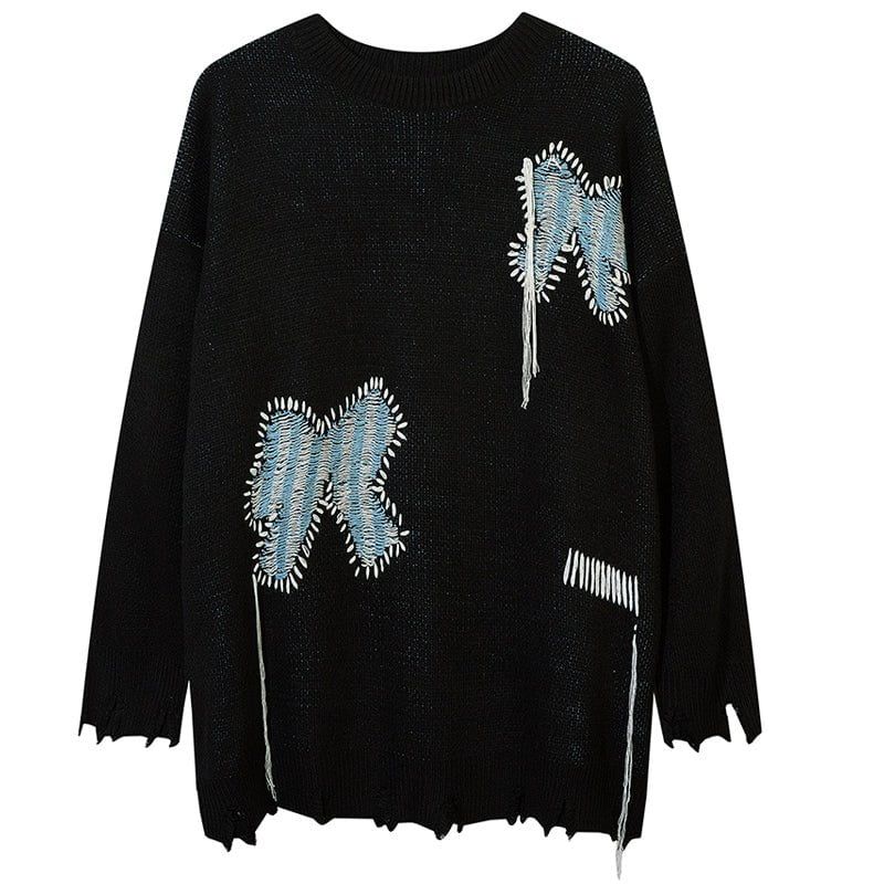 Oversize Sweater Knit Butterfly sold by Yugen Theory product image thumbnail 2