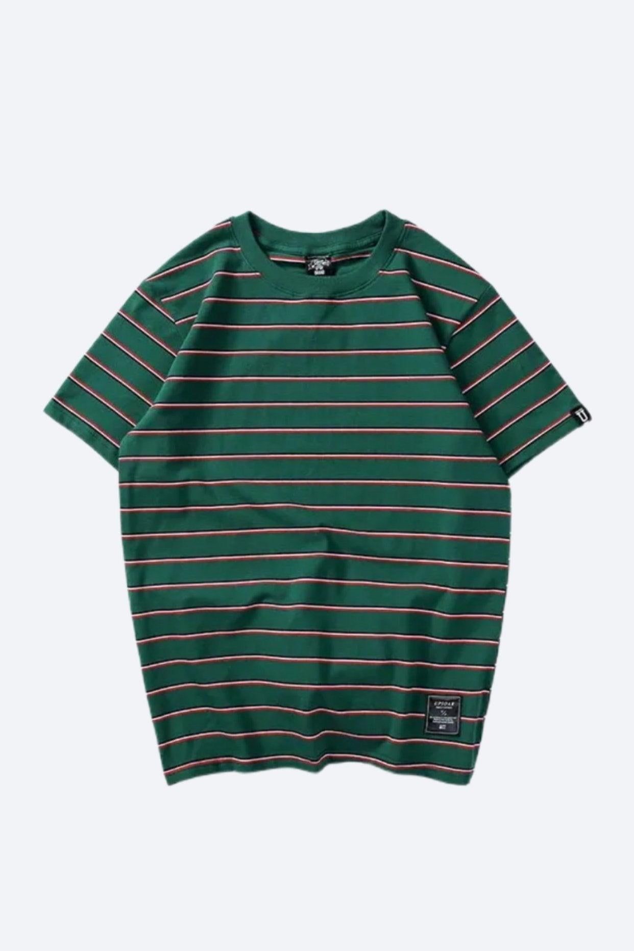 Stripe T-Shirt sold by Yugen Theory product image thumbnail 3