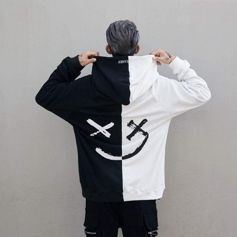 X Smile Faded Hoodie sold by Yugen Theory product image thumbnail 2