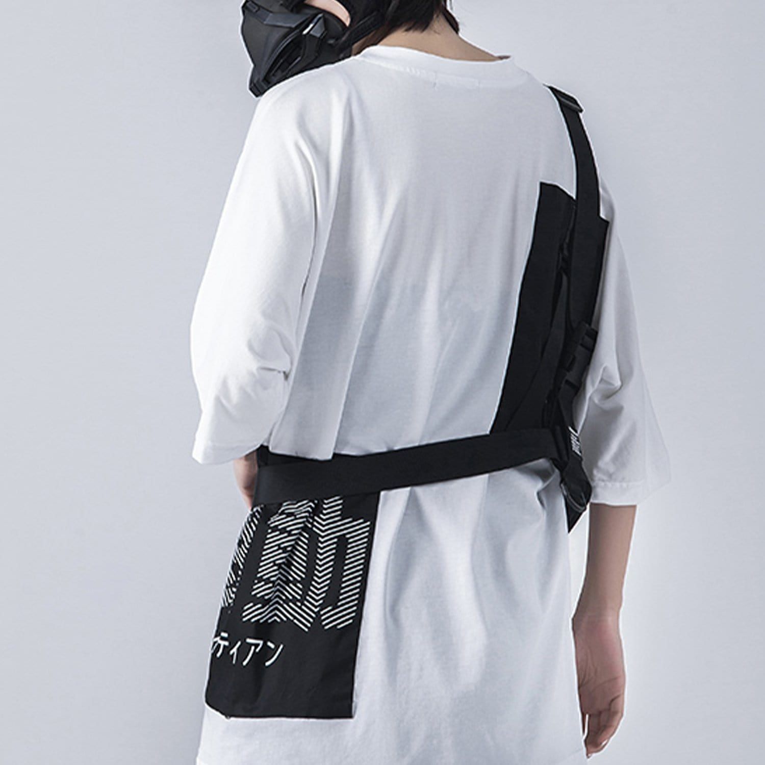 Dark Functional Messenger Bag sold by Yugen Theory product image thumbnail 5