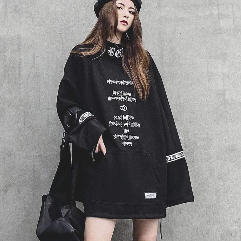 Goth Darkwear Sweatshirt sold by Yugen Theory product image thumbnail 2