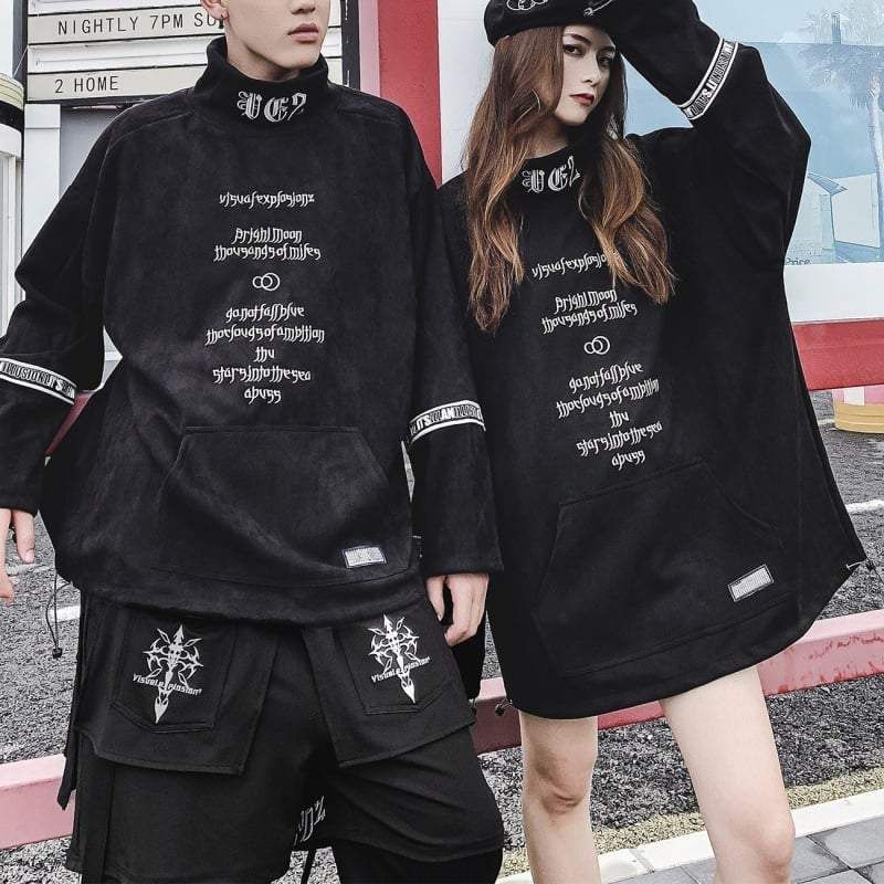 Goth Darkwear Sweatshirt sold by Yugen Theory