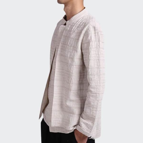 Eiroh Two-Layer Long Sleeve Japanese Shirt sold by Yugen Theory product image thumbnail 2