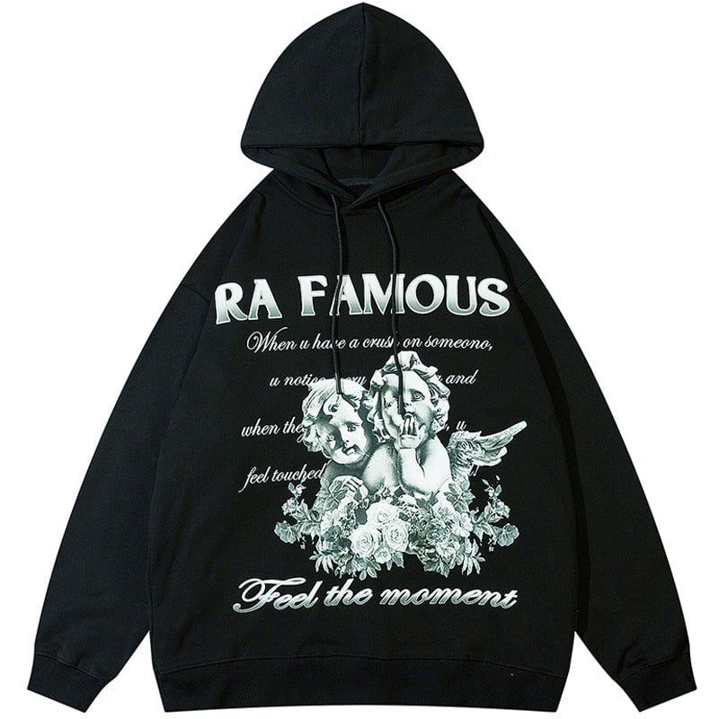 Comfy Pullover Hoodie Angel Statue sold by Yugen Theory