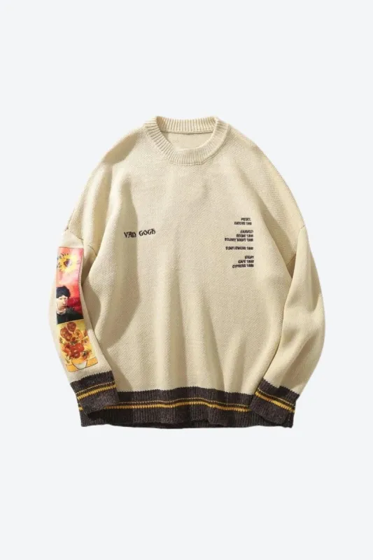 Gogh Sweater sold by Yugen Theory
