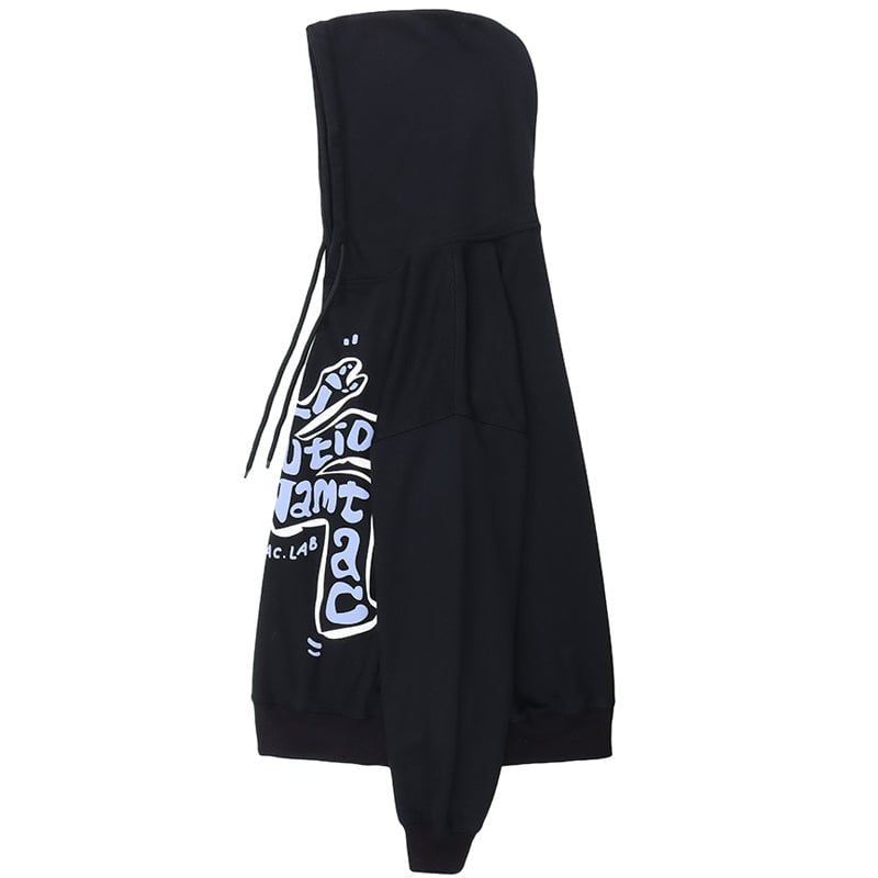 Streetwear Hoodie Skeleton Letters sold by Yugen Theory product image thumbnail 3