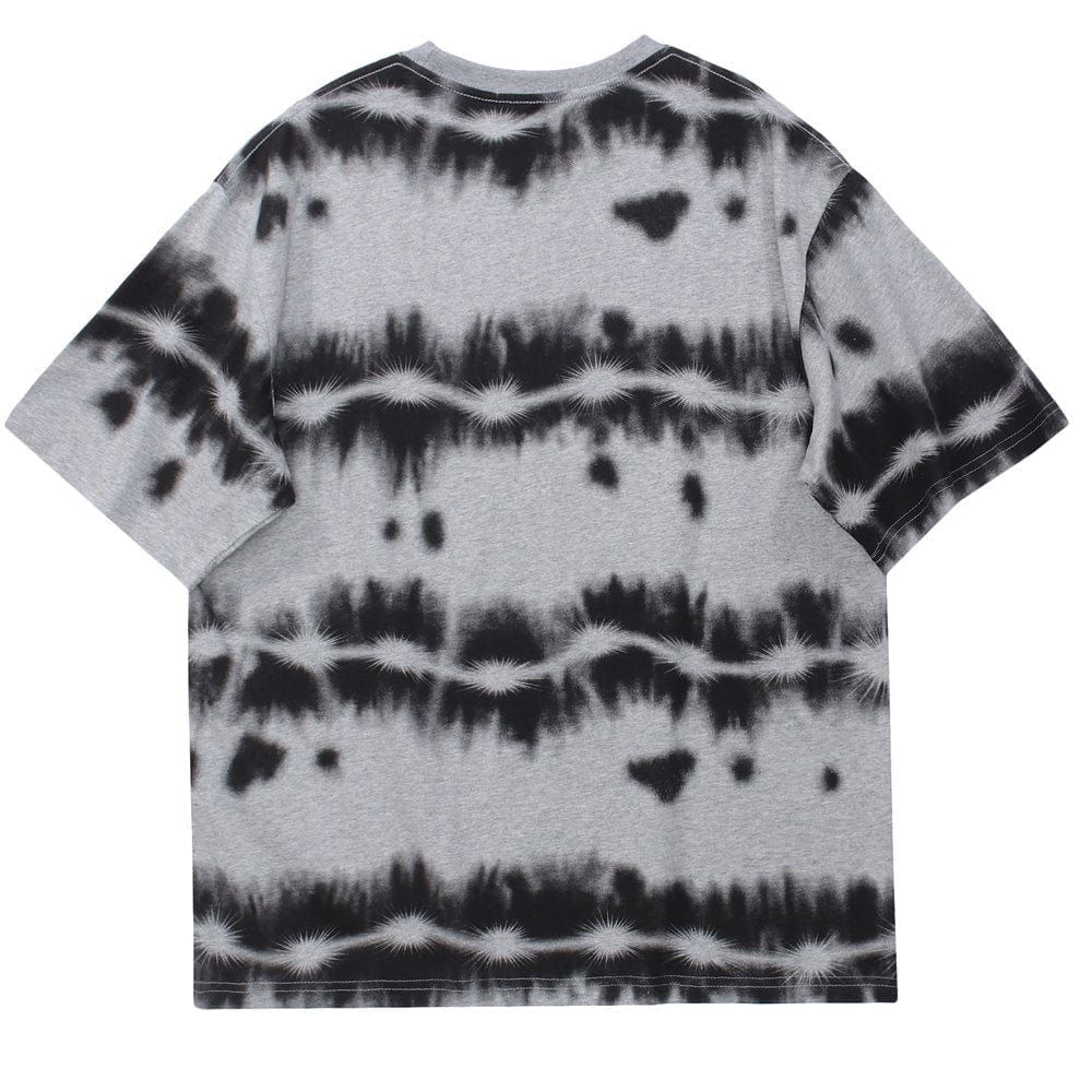 Tie Dye Stripe T-Shirt sold by Yugen Theory product image thumbnail 3