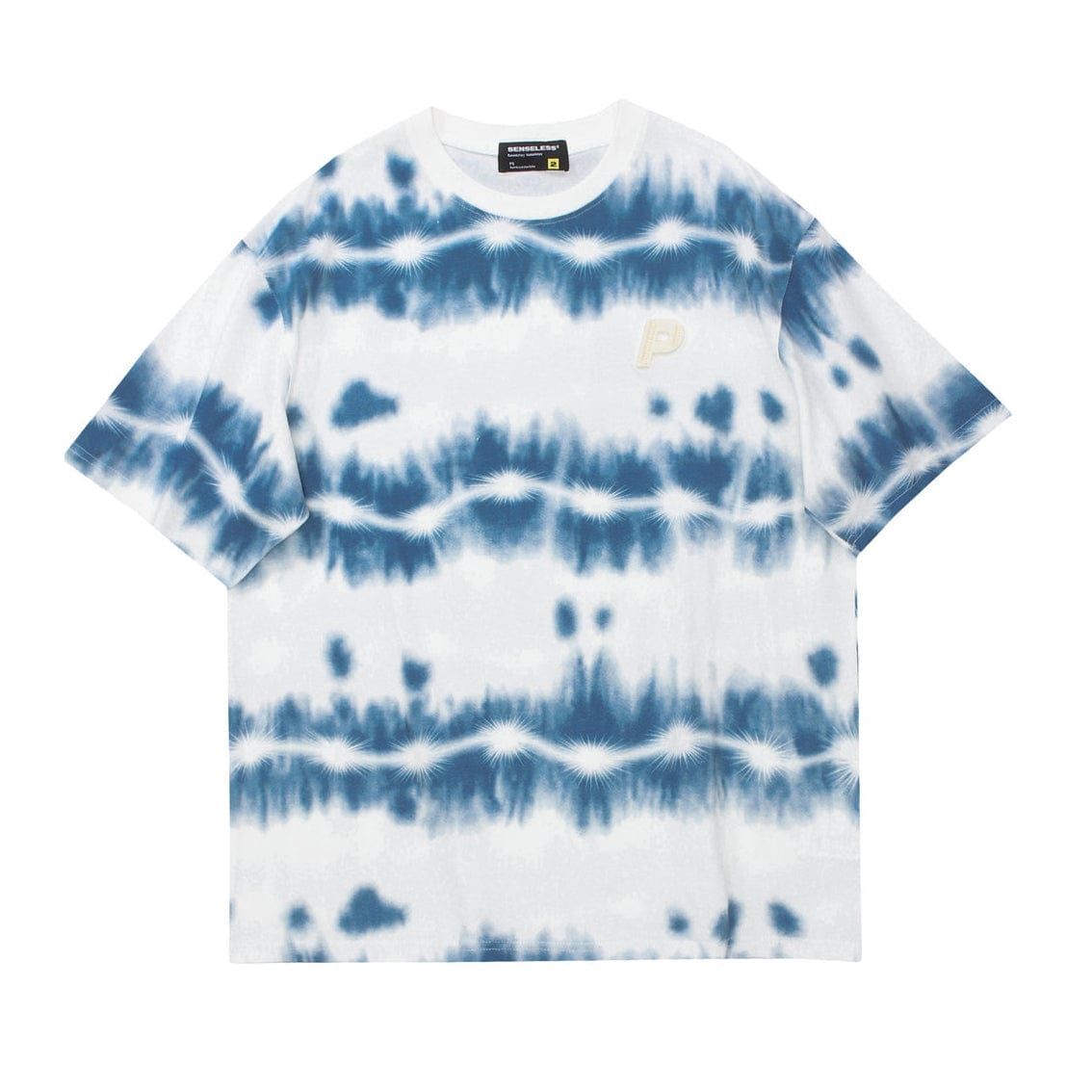 Tie Dye Stripe T-Shirt sold by Yugen Theory