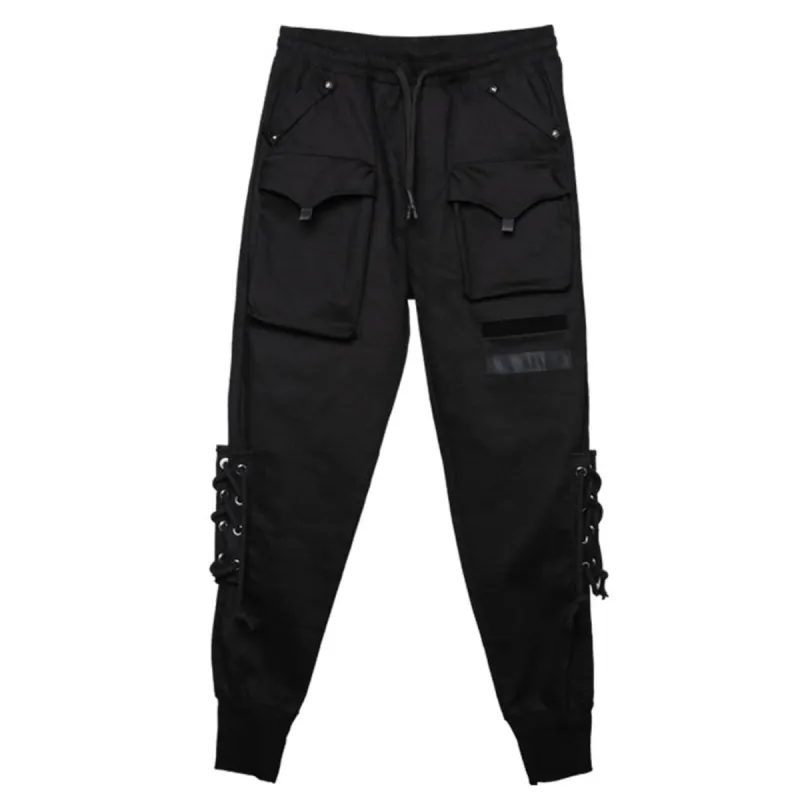 Personality Straps Cargo Pants sold by Yugen Theory