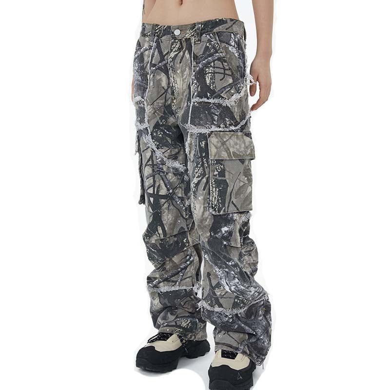 Camouflage Cargo Pants Multi Pockets sold by Yugen Theory product image thumbnail 2