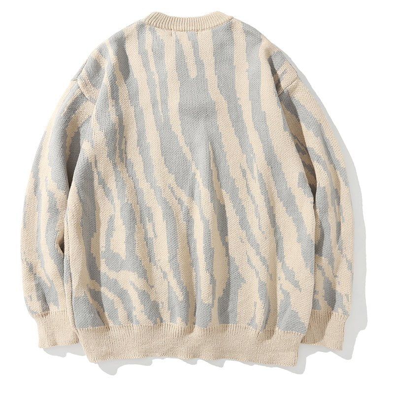 Casual Sweater Zebra Patterned sold by Yugen Theory product image thumbnail 5