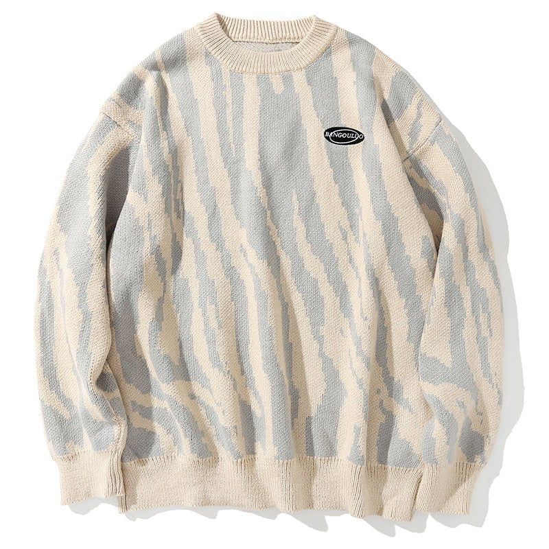 Casual Sweater Zebra Patterned sold by Yugen Theory product image thumbnail 2