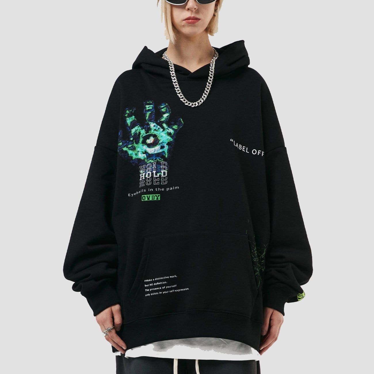 Spider Venom Palm Print Hoodie sold by Yugen Theory product image thumbnail 2