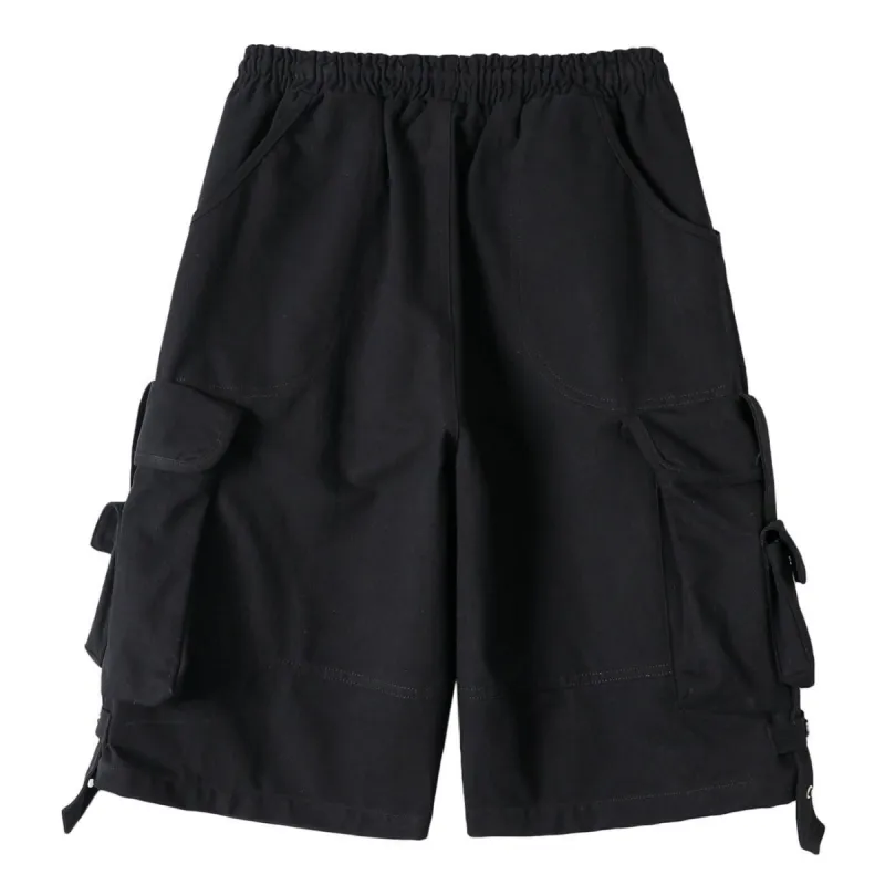 Combat Multi Pockets Cargo Shorts sold by Yugen Theory