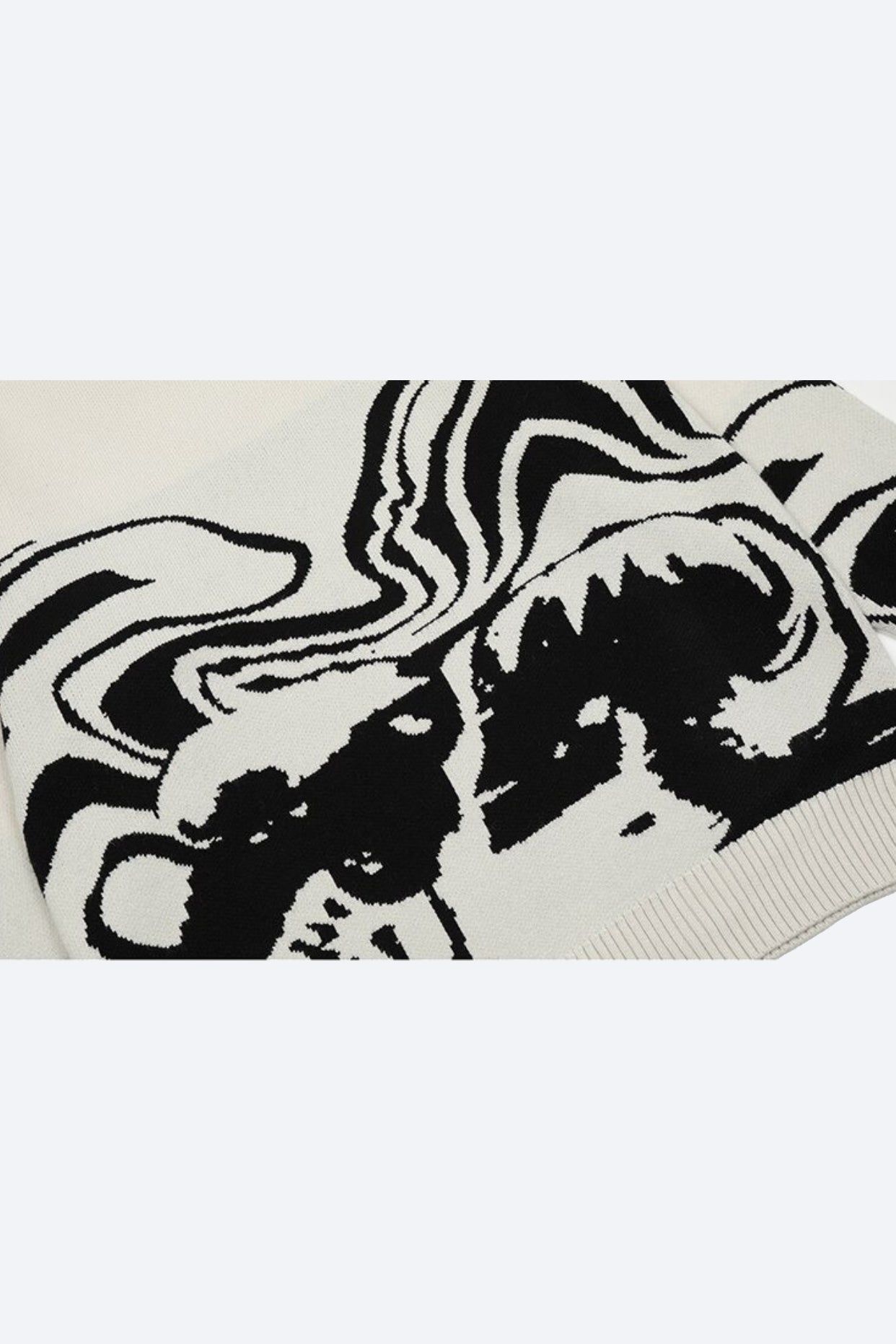 Fearful Sweater sold by Yugen Theory product image thumbnail 5