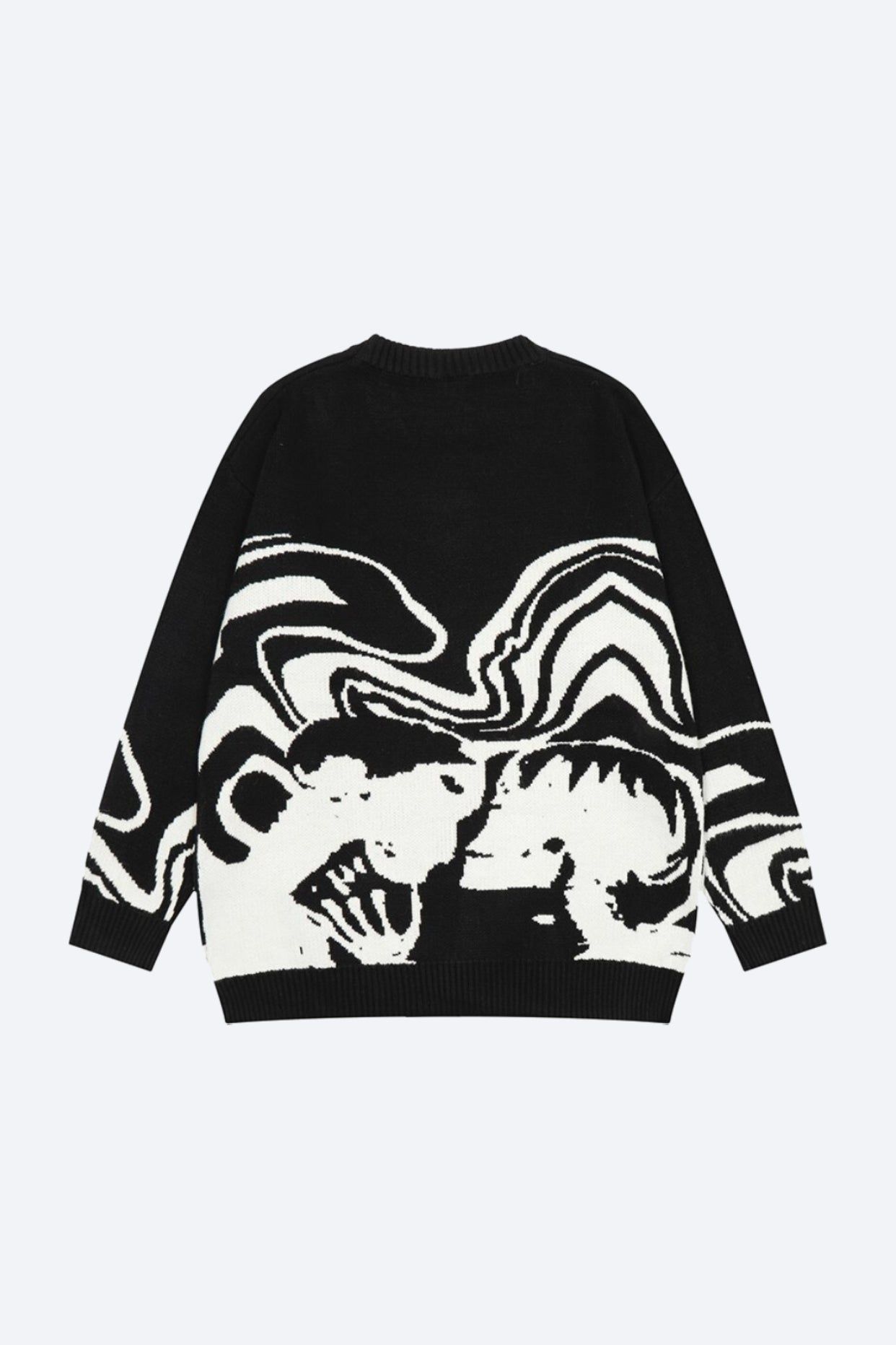 Fearful Sweater sold by Yugen Theory product image thumbnail 4