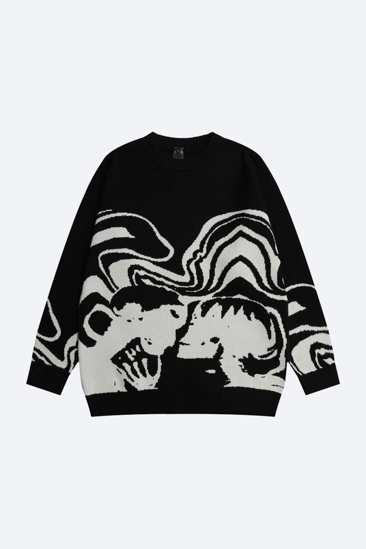 Fearful Sweater sold by Yugen Theory product image thumbnail 3