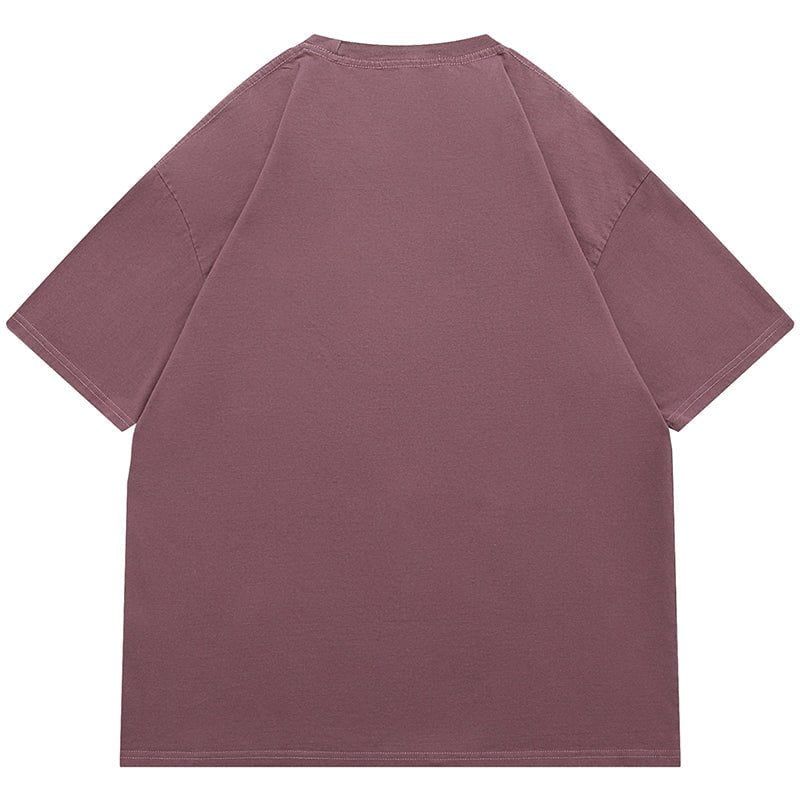 Gradient Wash T-shirt Letter Patch sold by Yugen Theory product image thumbnail 4