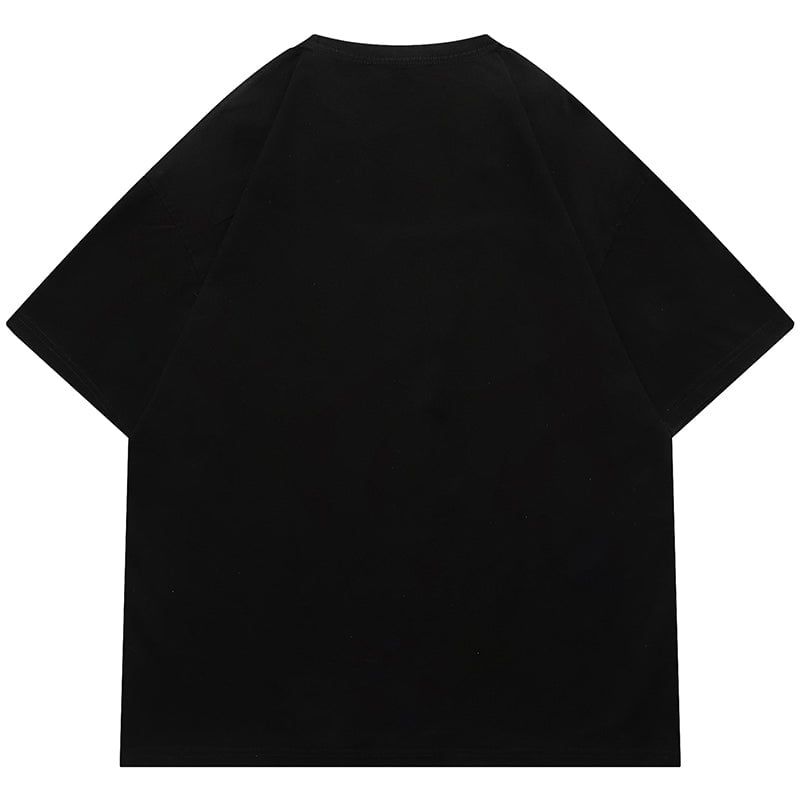 Gradient Wash T-shirt Letter Patch sold by Yugen Theory product image thumbnail 5