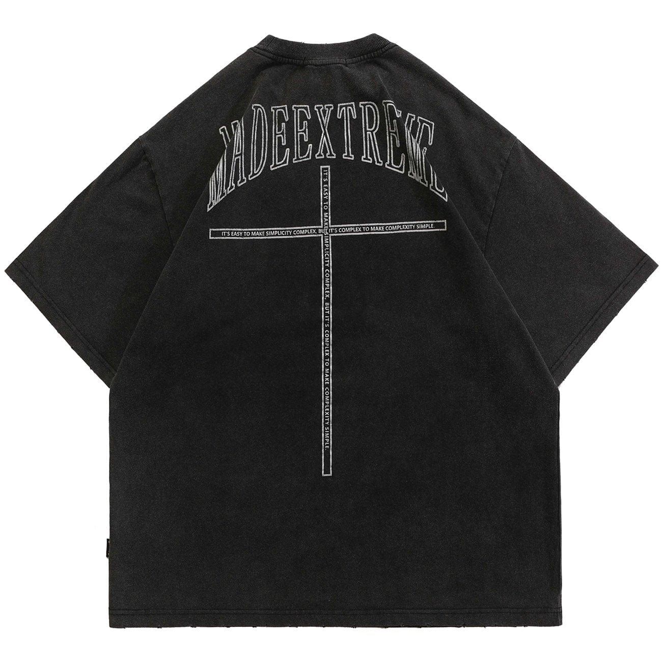 Logo Washed Graphic T-Shirt sold by Yugen Theory product image thumbnail 2