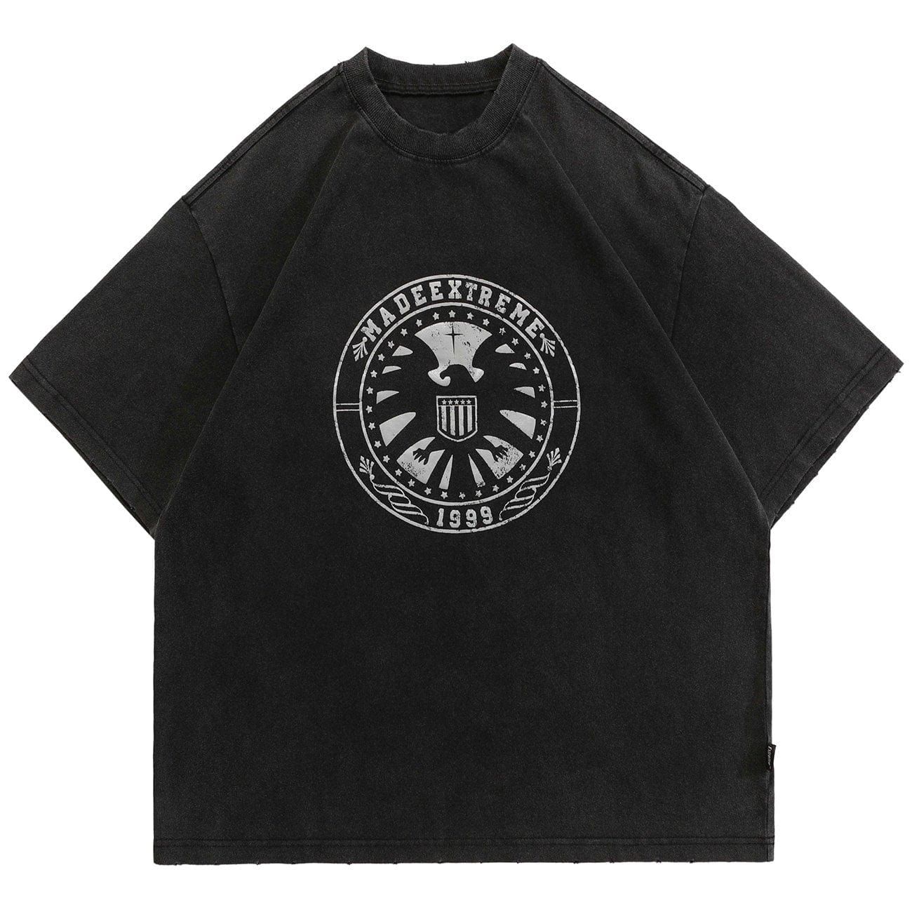 Logo Washed Graphic T-Shirt sold by Yugen Theory