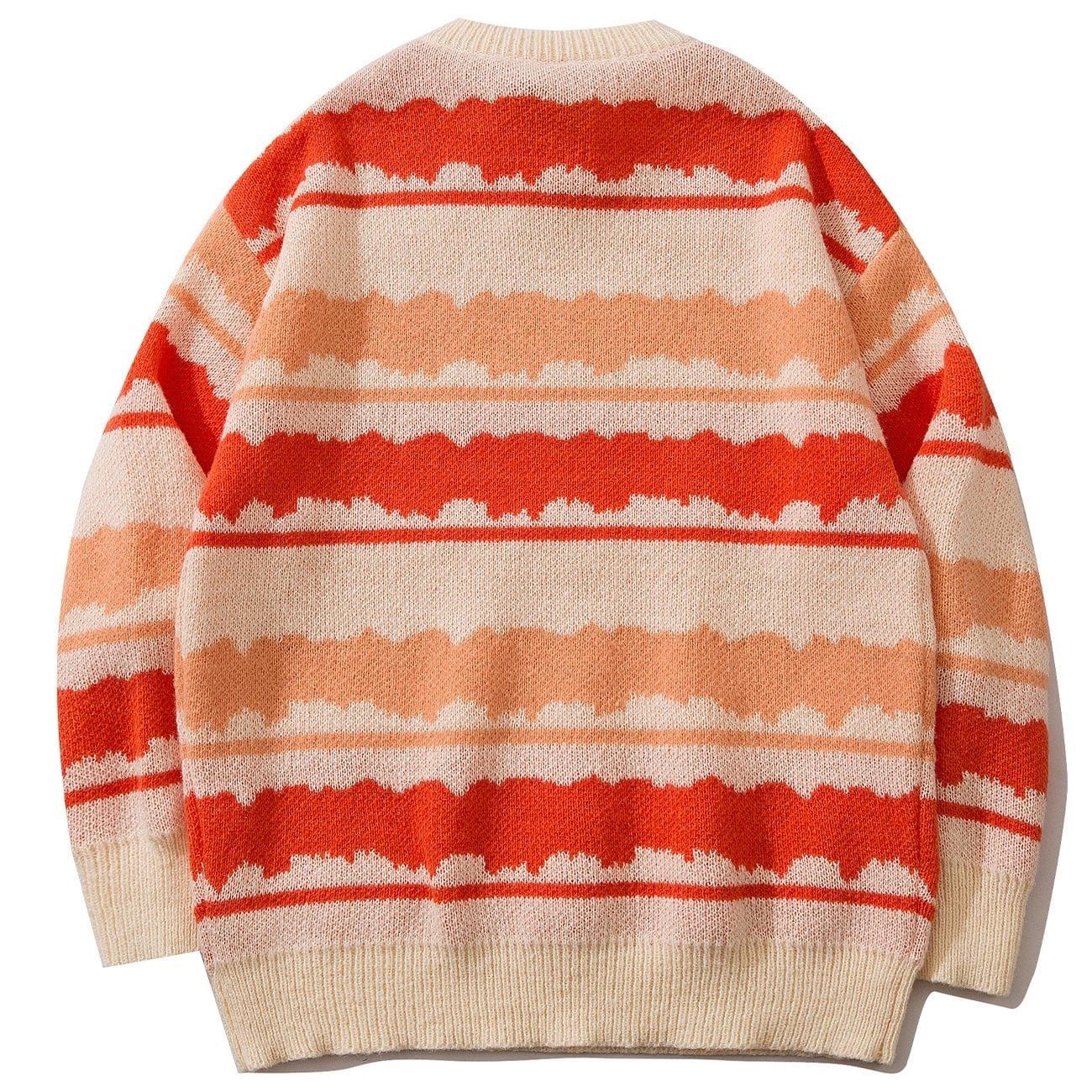 Small Daisy Pattern Knitted Sweater sold by Yugen Theory product image thumbnail 4