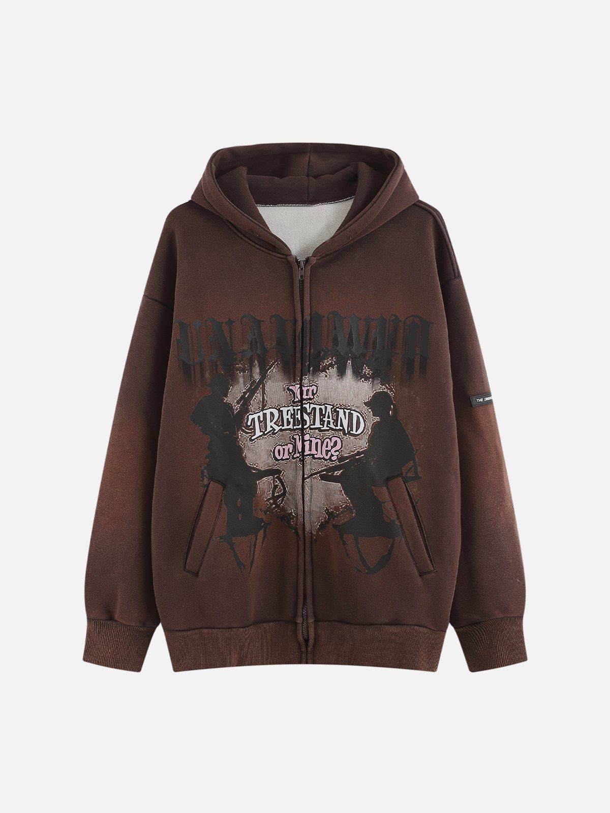 Human Shadow Washed Hoodie sold by Yugen Theory