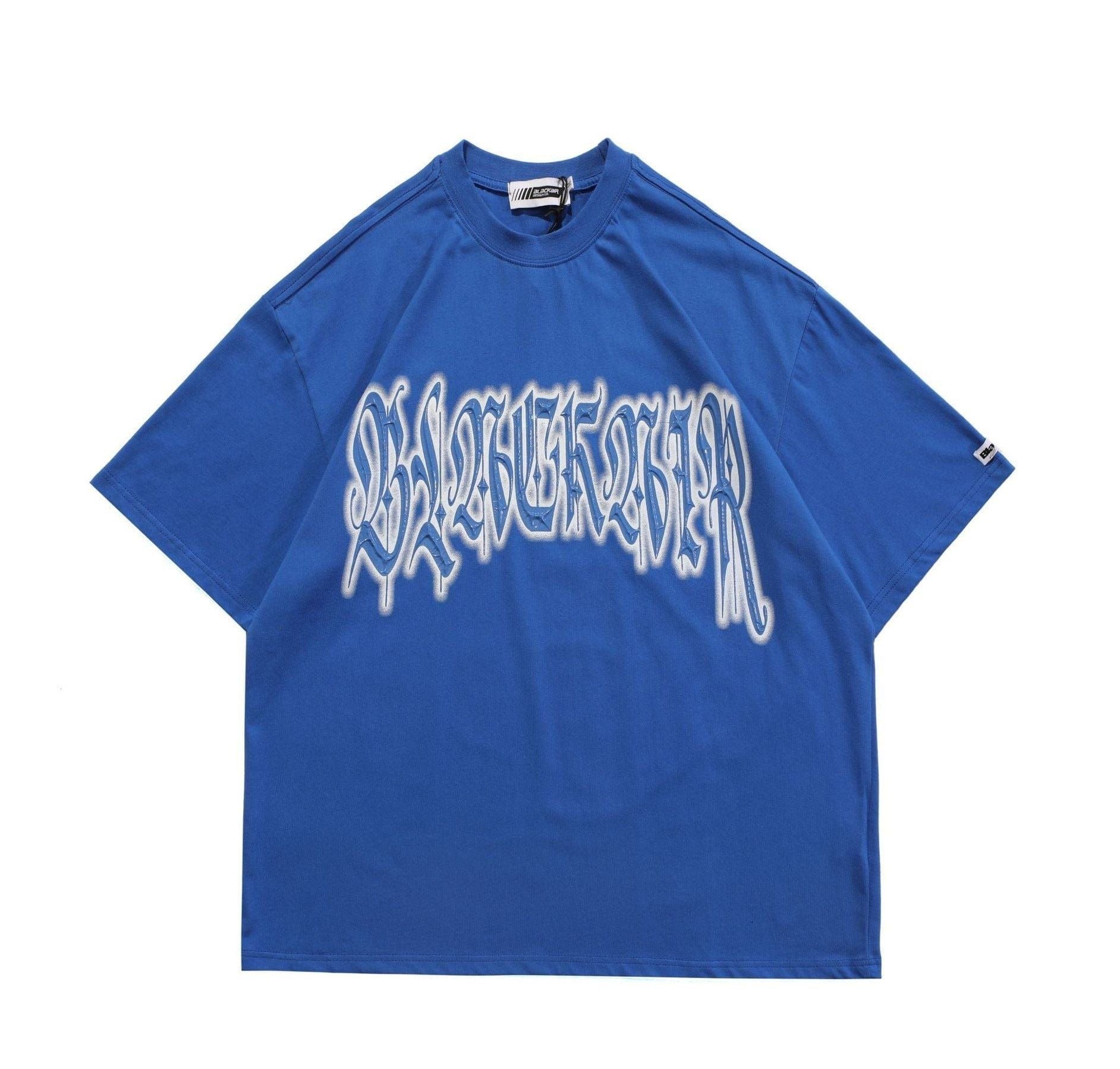 BLACK AIR Gothic Logo T-Shirt sold by Yugen Theory