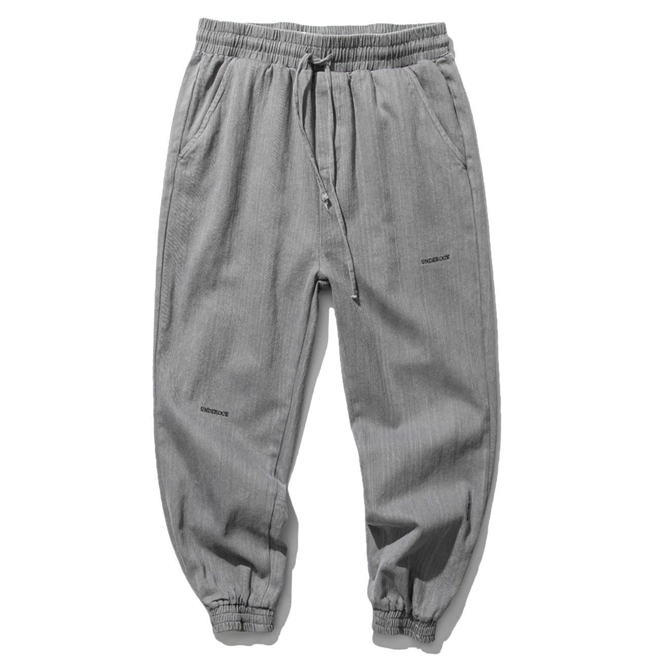 Letter Embroidery Harem Pants sold by Yugen Theory product image thumbnail 2