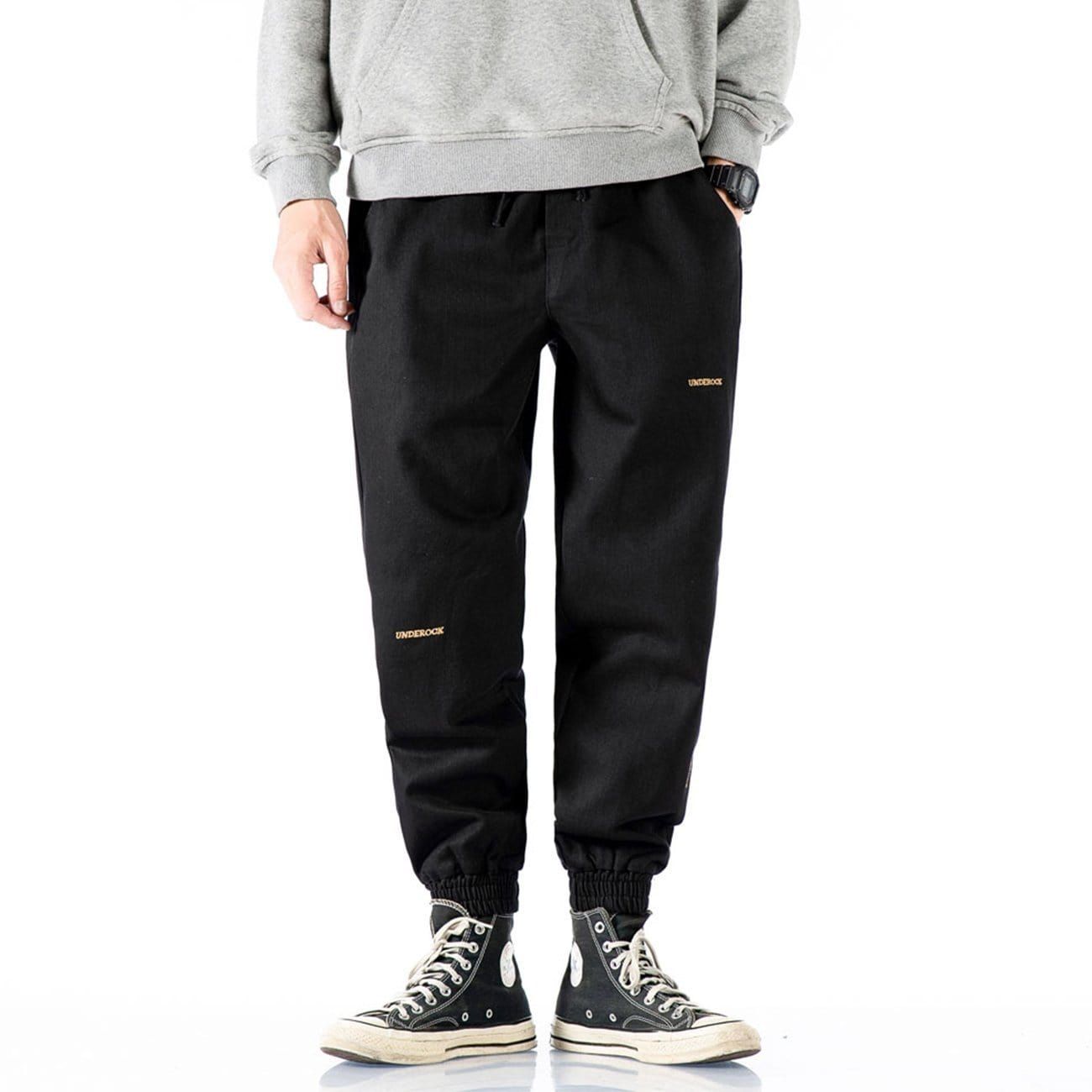 Letter Embroidery Harem Pants sold by Yugen Theory product image thumbnail 4