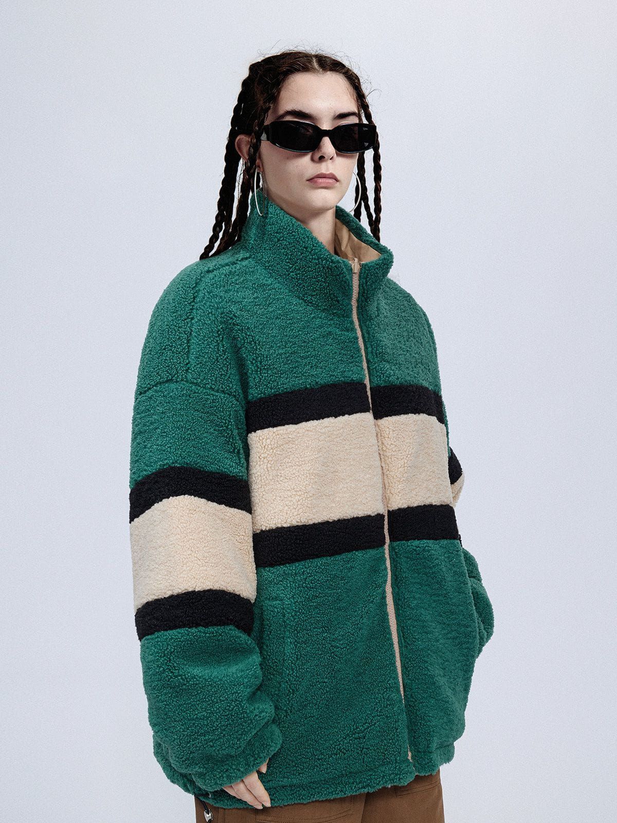 Reversible Sherpa Down Coat sold by Yugen Theory product image thumbnail 5