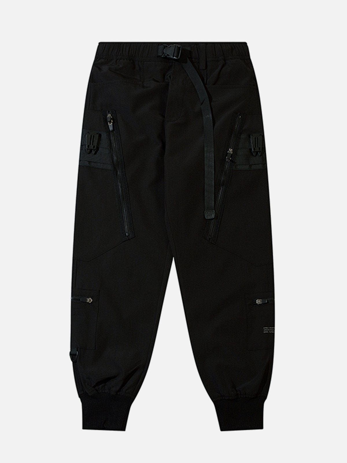 Drawstring Waist Cargo Pants sold by Yugen Theory product image thumbnail 4