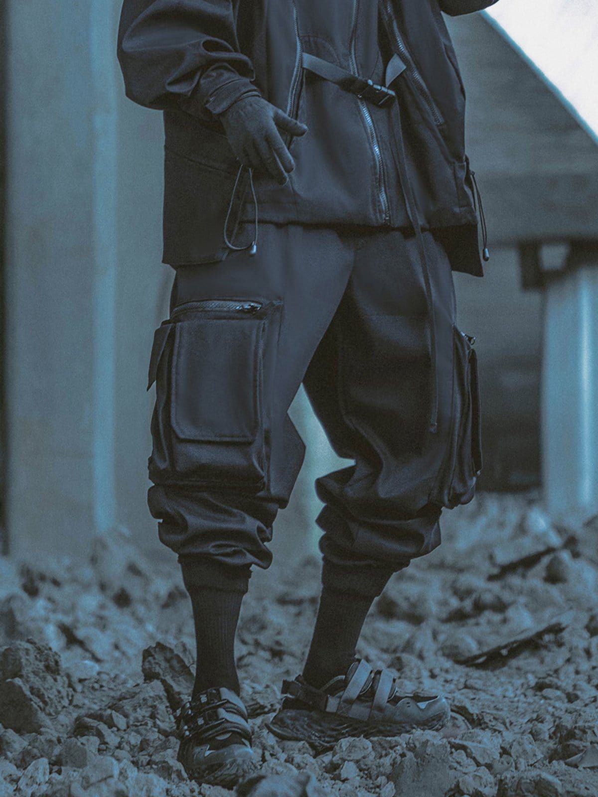 Big Pocket Cargo Pants sold by Yugen Theory