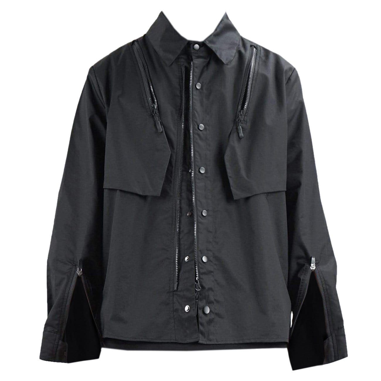 Multi-shape Zipper Buttons Jacket sold by Yugen Theory