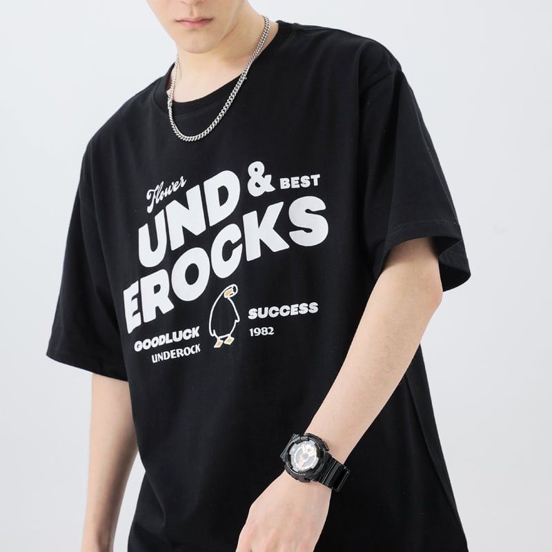 Casual T-shirt Crooked Neck Duck sold by Yugen Theory product image thumbnail 4