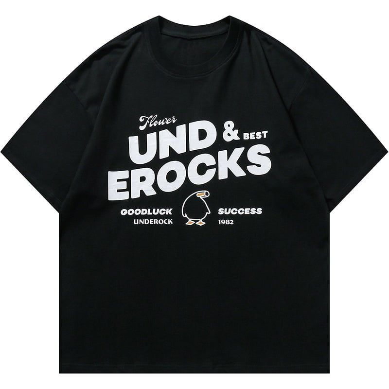 Casual T-shirt Crooked Neck Duck sold by Yugen Theory product image thumbnail 2