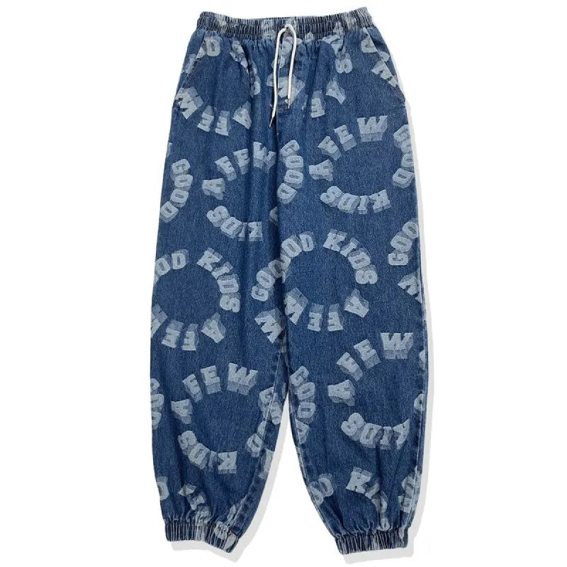 Retro Letters Jogger sold by Yugen Theory