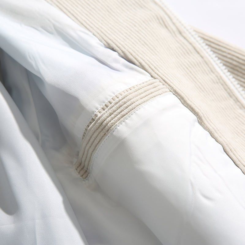 Patchwork Jacket Color Block sold by Yugen Theory product image thumbnail 4