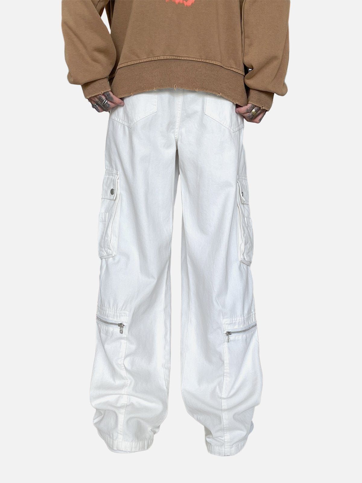 Pocket Zip Up Cargo Pants sold by Yugen Theory product image thumbnail 4