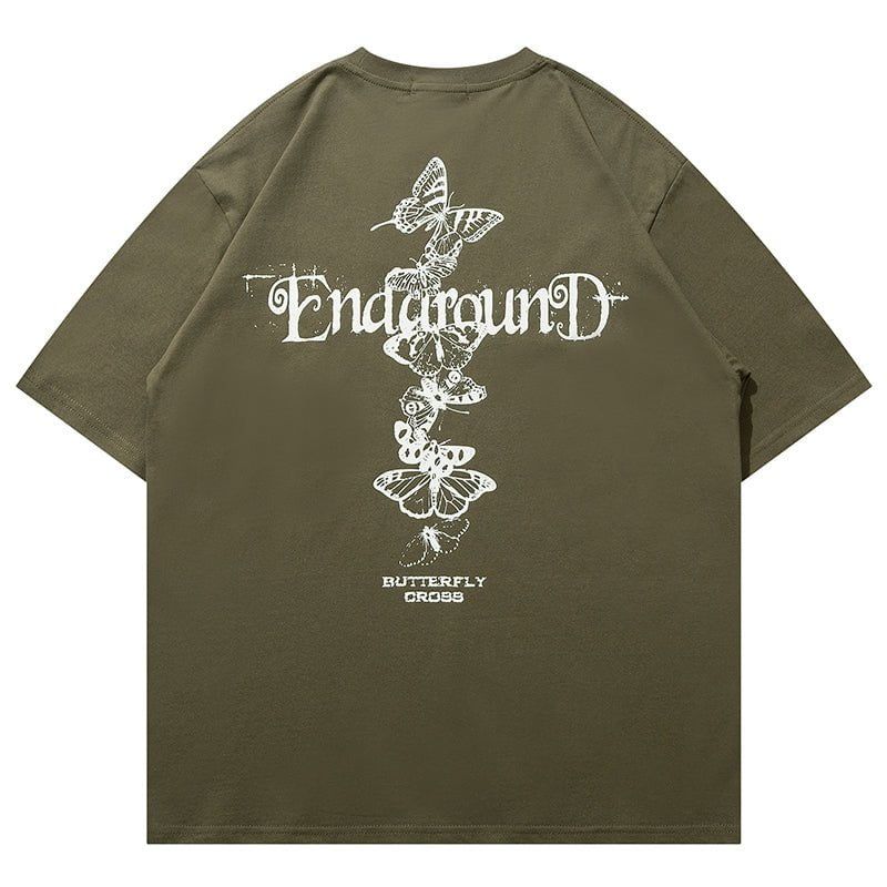 Retro T-shirt Chrome Heart sold by Yugen Theory product image thumbnail 5