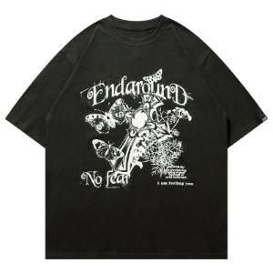 Retro T-shirt Chrome Heart sold by Yugen Theory