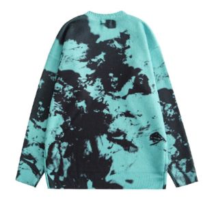 Tie Dye Sweater Lazy Style sold by Yugen Theory
